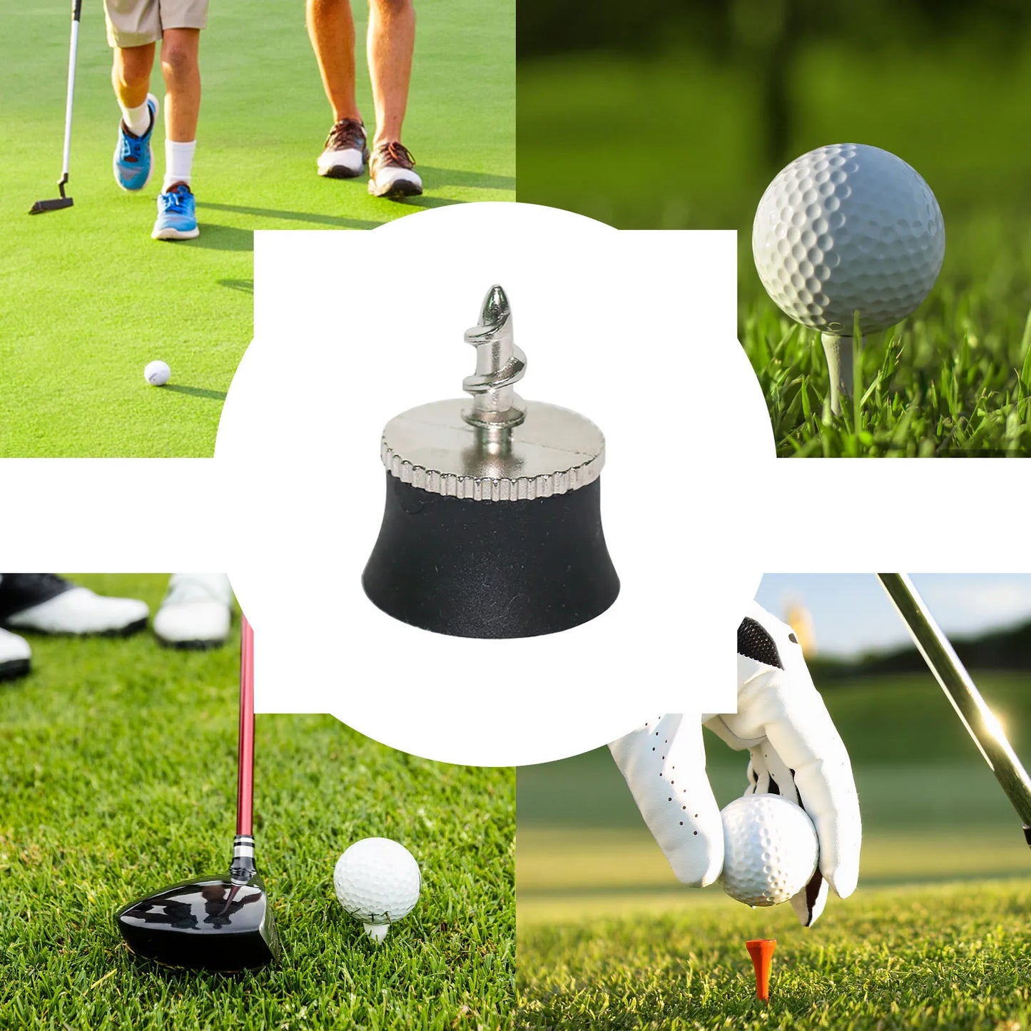 Golf Ball Grabber Suction Cup Ball Grabber For Putter Grip Suction Cup Golf Ball Pick Up Tool Putter Grip Golf Ball Grabber